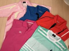 テニスウェア ポロシャツ まとめ売りのサムネイル