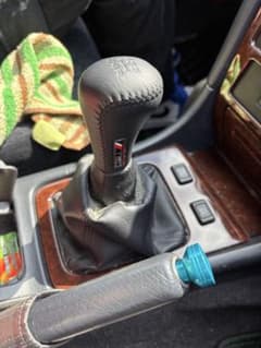 JZX100 TRD 本革シフトノブ 5速MT用 マークII チェイサー - メルカリ