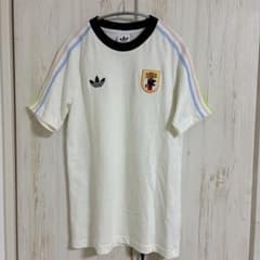 adidas JFA サッカー日本代表 アウェイ 半袖Tシャツ ホワイト L - メルカリ