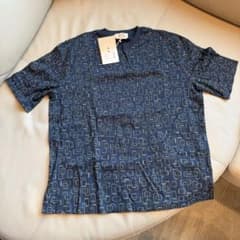 HERMES 25SS Etriers Elastiques Tシャツ 紺 - メルカリ