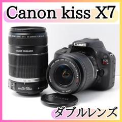 ショット数1863回❣️Canon kiss x7 ダブルレンズ スマホ転送