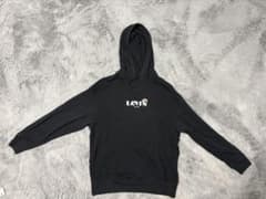Levi's ブラック フード付きパーカー Mのサムネイル