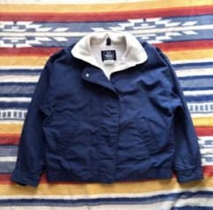 80s USA Woolrich nylon fleece jacket / Lのサムネイル