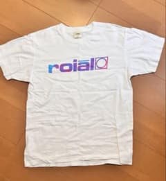ロイヤル　ROIAL 白 Tシャツ Ｌのサムネイル