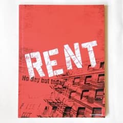 2010年 ミュージカル RENT パンフレットのサムネイル