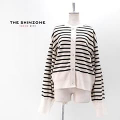 THE SHINZONE  ボーダー ケープリン カーディガンのサムネイル