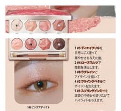 CLIO プリズム エアー アイ パレット 02 ピンク アディクトのサムネイル