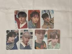 NCTDREAM moonlight 8cmCD 封入トレカ 7種コンプのサムネイル
