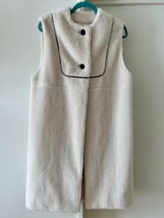 美品◎yori もこもこロングジレ◎のサムネイル