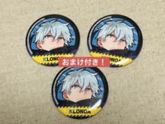 日常組 日常ロック クロノア 缶バッジ 3つセット - メルカリ