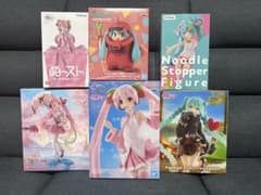 初音ミク プライズフィギュア 6体セット まとめ売り - メルカリ