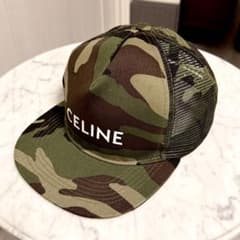 【美品・正規品】CELINE セリーヌ トラッカーキャップ / カモフラージュのサムネイル