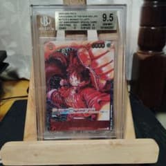 BGS 9.5 モンキー・D・ルフィ 1周年記念カード - メルカリ