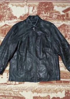 Wilsons Leather レザージャケット 黒のサムネイル