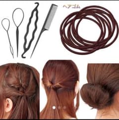 ヘアアレンジ くるりんぱのサムネイル