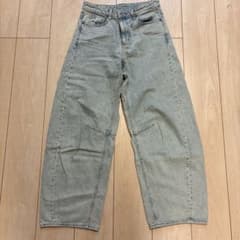 GU バレルレッグデニムパンツのサムネイル
