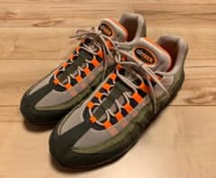 美品 NIKE AIR MAX 95 OG OLIVE TOTAL ORANGE - メルカリ