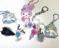 1部汚れあり キャラクター キーホルダー まとめ売りサンリオ めじるしのサムネイル