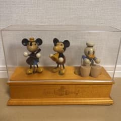 レア　希少　ディズニー　ミッキー　ミニー　ドナルド木製　オルゴール　レトロ レア 希少 ディズニー ミッキー ミニー ドナルド木製 オルゴール