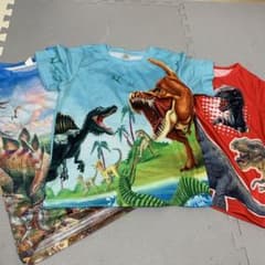 130 恐竜Tシャツ3枚セットのサムネイル