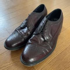 FLORSHEIM フローシャイム ウイングチップ US8 1/2 バーガンディのサムネイル
