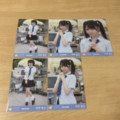 ≒JOY ニアジョイ 市原愛弓 生写真 サマーツインテール MV衣装 コンプのサムネイル