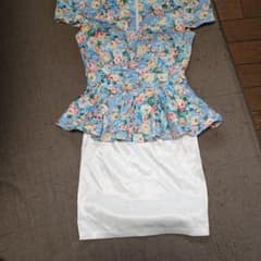 デイジー花柄ミニワンドレスワンピのサムネイル
