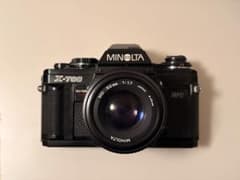 minolta x-700 f1.7付き 実動 | Mercari