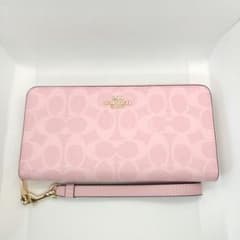 コーチ COACH 長財布 CW778 ストラップ付 シグネチャー アウトレット