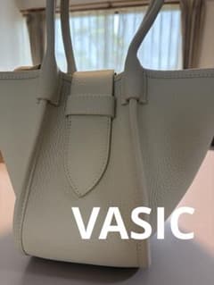 VASIC PORT MINIMINI レザー トートバッグ バニラのサムネイル