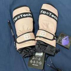 TAOTECH スノーボード ミトングローブ ベージュ タグ付き 防水【未使用】のサムネイル