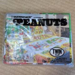 PEANUTS スヌーピー ベッドシーツ ビンテージ 70s ③ - メルカリ