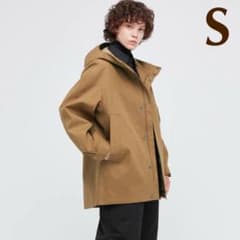 UNIQLO U オーバーサイズマウンテンパーカ ブラウン メンズ ユニクロ
