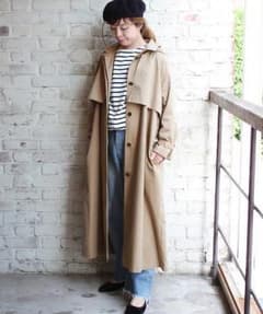 ジャーナルスタンダードラックストレンチコート カーキのサムネイル