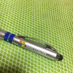 【新品未使用】マイクロソフトロゴ入りボールペンのサムネイル