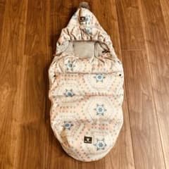 限定デザイン★Elodie detailsフットマフ 帽子付 ベビーカー　防寒のサムネイル