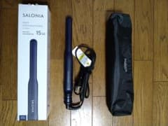 サロニア ストレートアイロン 15mm ネイビーのサムネイル