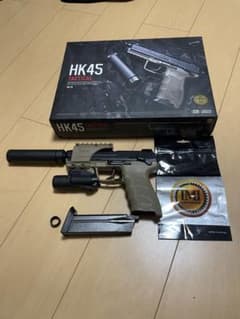 東京マルイ HK45 タクティカル ガスブローバック　20mmマウント　ライト 東京マルイ HK45 タクティカル ガスブローバック 20mmマウント ライト