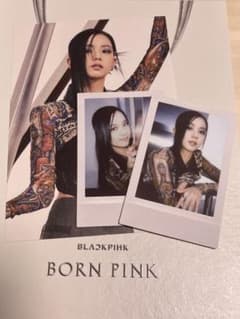 BLACKPINK BORN PINK ジス ポストカード チェキ風トレカセットのサムネイル