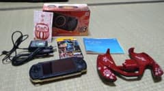 몬스터 헌터 휴대용 3rd 특별 디자인 PSP 본체 세트