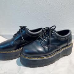 Dr.Martens 8053 QUAD 5ホール UK5 厚底 - メルカリ