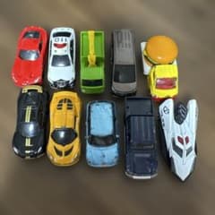 トミカ ミニカー 10台セット まとめ売り - メルカリ