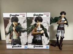 進撃の巨人 Grandista エレン リヴァイ フィギュアセット - メルカリ