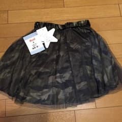 新品 150cm 迷彩柄スカート✨のサムネイル
