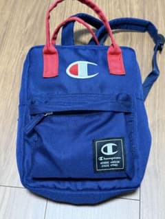 【Champion】 チャンピオン キッズ ミニリュック ネイビー×レッドのサムネイル