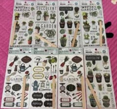 転写シール 8枚セット DAISOのサムネイル