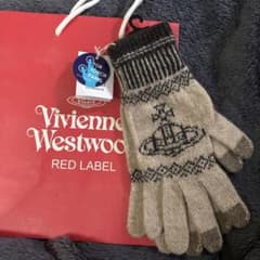Vivienne Westwood タッチパネル対応手袋 タグ付き - メルカリ