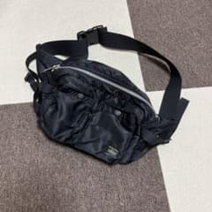 ［希少］PORTER タンカーボディバック　ウエストポーチ　ブラックのサムネイル