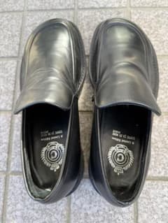 COMME CA DU MODE 黒 レザー ローファー 厚底のサムネイル