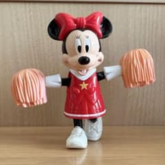 ミニーフレフレフィギュア チアリーダー ネジ式 レトロ ディズニー 約10cmのサムネイル